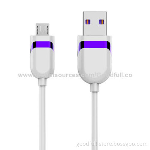 Micro USB Data Charging Cables with Switch, Easy-to-take and Carry, Plug-and-play Function